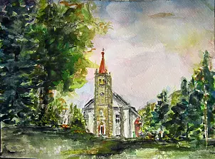 Bernadeta Nowak - Kaplica Św. Anny - Chełmsko Śląskie; woj. Dolny Śląsk