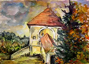 Bernadeta Nowak - Kapliczka , Krzeszów; woj. Dolny Śląsk