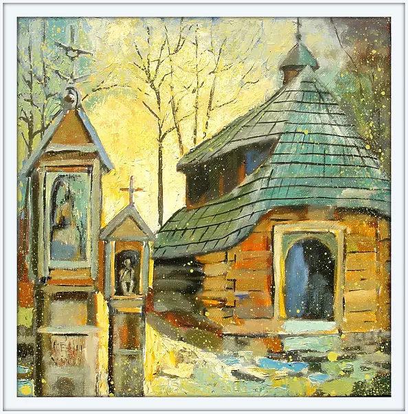 Henryk Lasko - Chapels and Orthodox church in Sanok museum