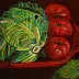 Marlena Kaftanowicz - Cabbage and cherry tomatoes