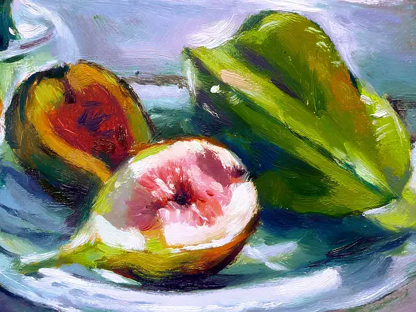 Barbara Gulbinowicz - Carambola with fig