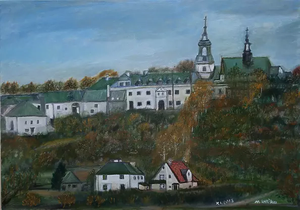 Marianna Wloka - Karczowka in Kielce, view from the Ślichowice