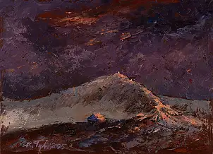 Ryszard Tyszkiewicz - Karkonosze, Śnieźka.