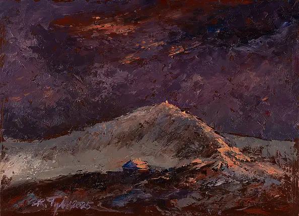 Ryszard Tyszkiewicz - Karkonosze, Śnieźka.