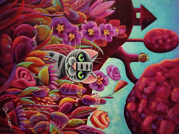 Wiesława Burnat - Crimson Hill