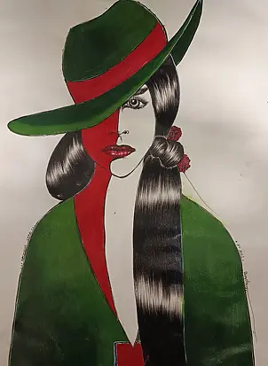 Anna Zarzycka - Crimson Lady