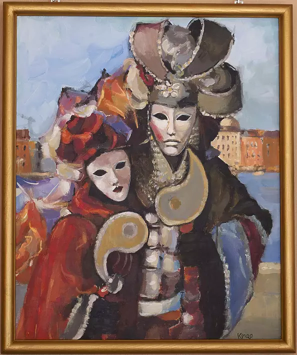 Janina Knap - Carnival of Venice - a couple