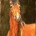 Piotr Pawelczyk - Chestnut, horse head.