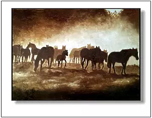 Jolanta Dusza - Kasztanki in the fog