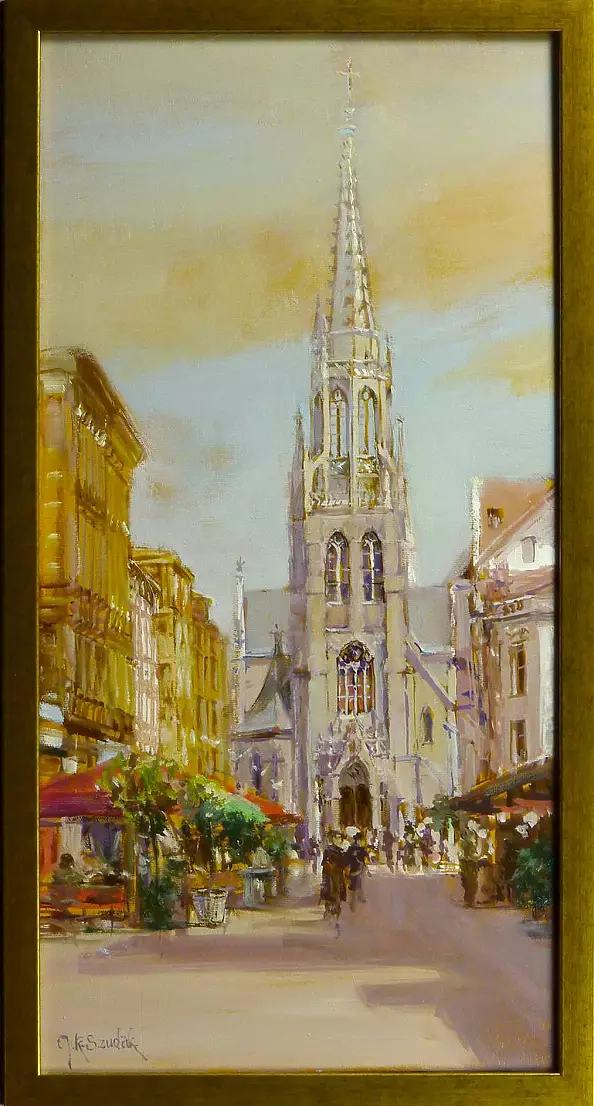 Jacek Szudak - Katowice - ul. Mariacka latem