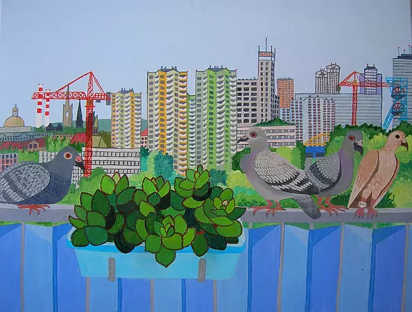 Aleksandra Gaweł Krajska - Katowice pigeons