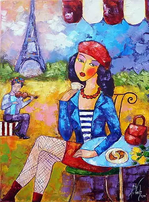 Anna Wach - Coffee in Paris