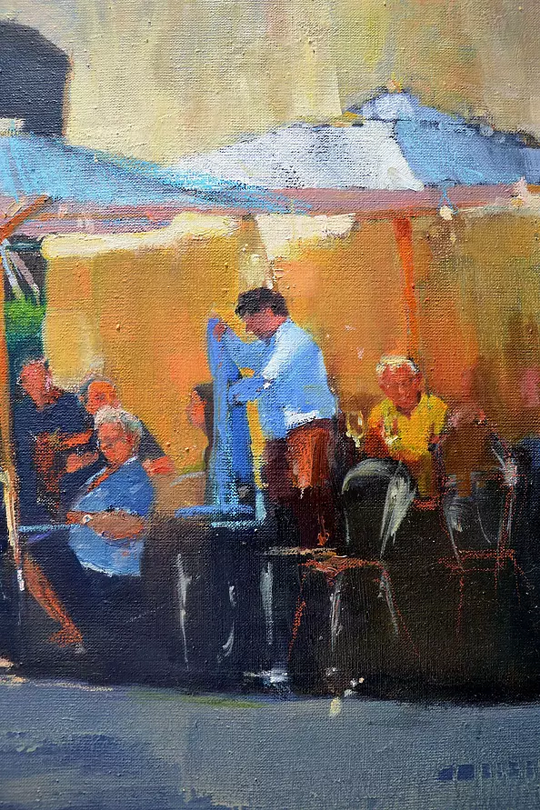 Doma Suszczyńska - A cafe in Rome