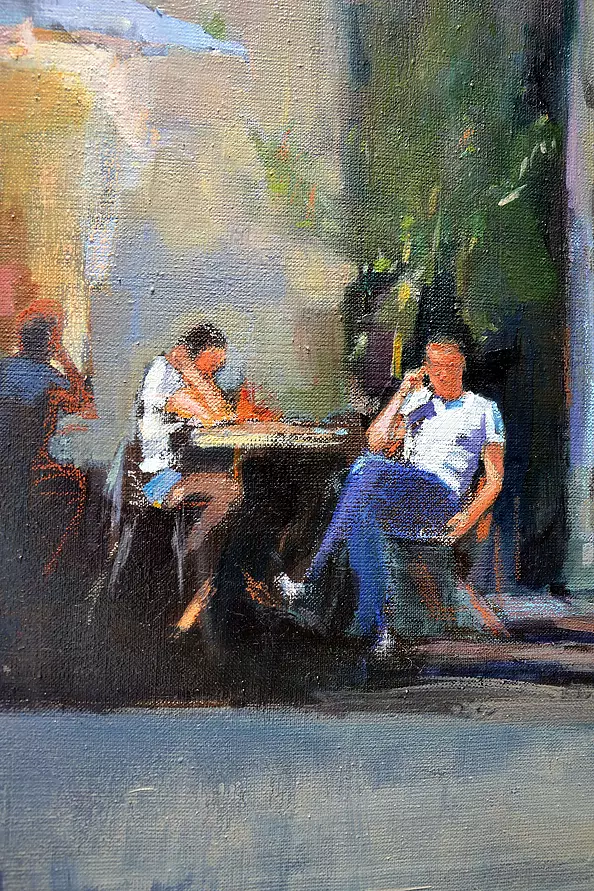 Doma Suszczyńska - A cafe in Rome