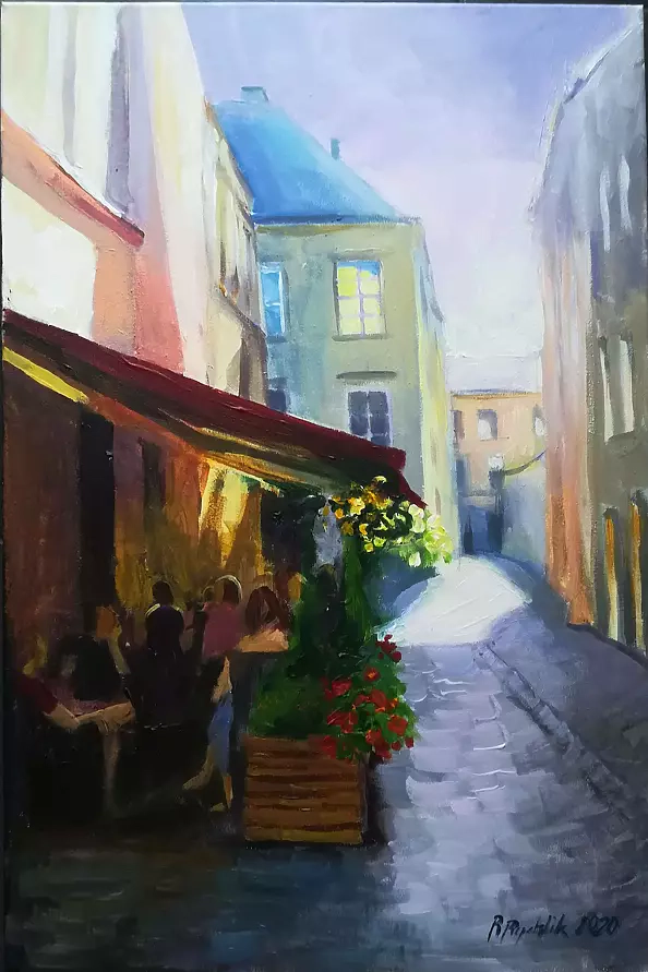 Renata Rychlik - Cafe on Senacka Street