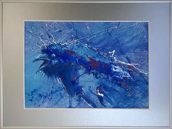 Krzysztof Trzaska - "Kawka" from the series "Birds"