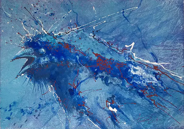 Krzysztof Trzaska - "Kawka" from the series "Birds"