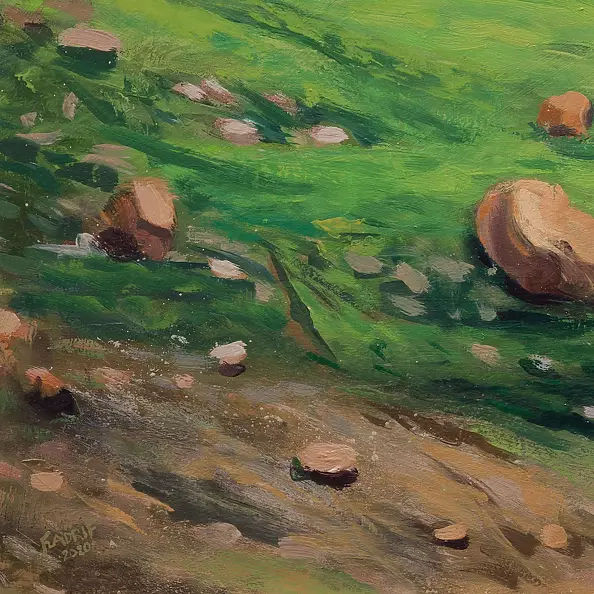 Wojciech Pater - Kazbek IV - Podejście do Lodowca Gergeti