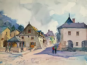 Krzysztof Michalski - Kazimierz Dolny. Street Lublin.