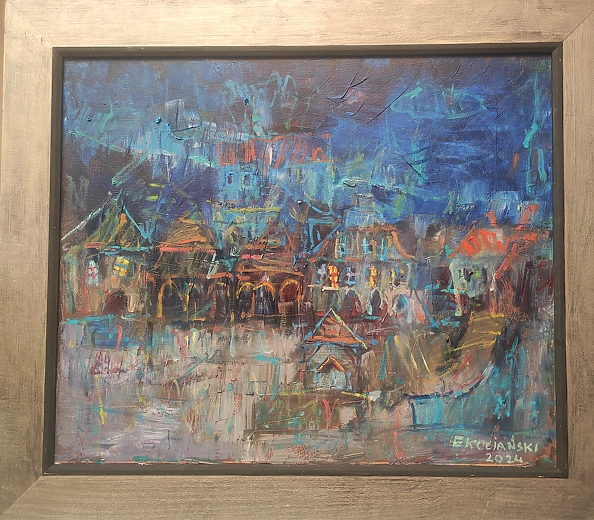 Edward Kociański - Kazimierz Dolny on the Vistula River