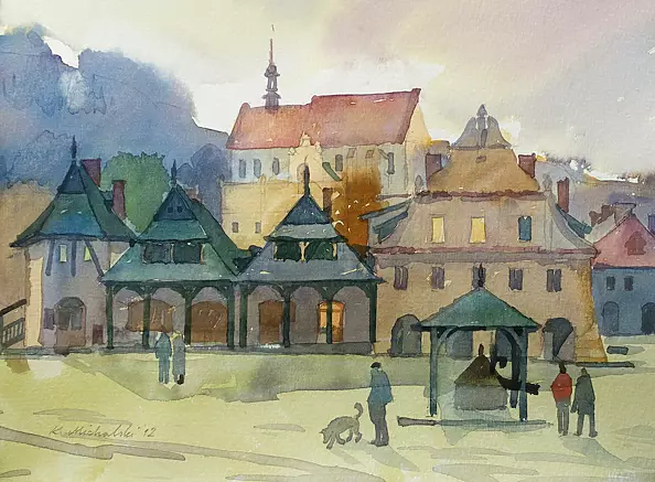Krzysztof Michalski - Kazimierz view of the monastery