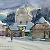Krzysztof Michalski - The Kazimierz winter. Church of Sts. anny