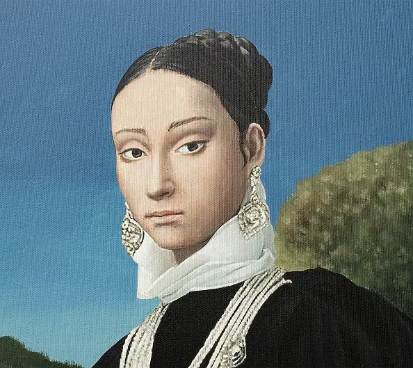 Nataliya Bagatskaya, Kiedy koty się zbierają, Obraz akrylowy, Inne - płótno, 80 x 100