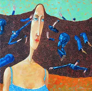   - A sausage in the head