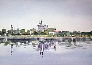 Zdzisław Rutkowski - Klasztor na J.Wigry