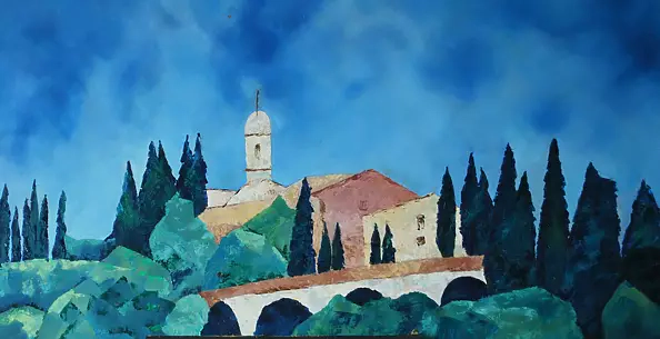 Bożena Siewierska - Monastery wtoskanii