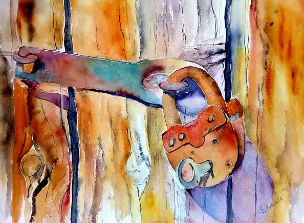 Krystyna Piotrowska - Kłódka z kluczykiem