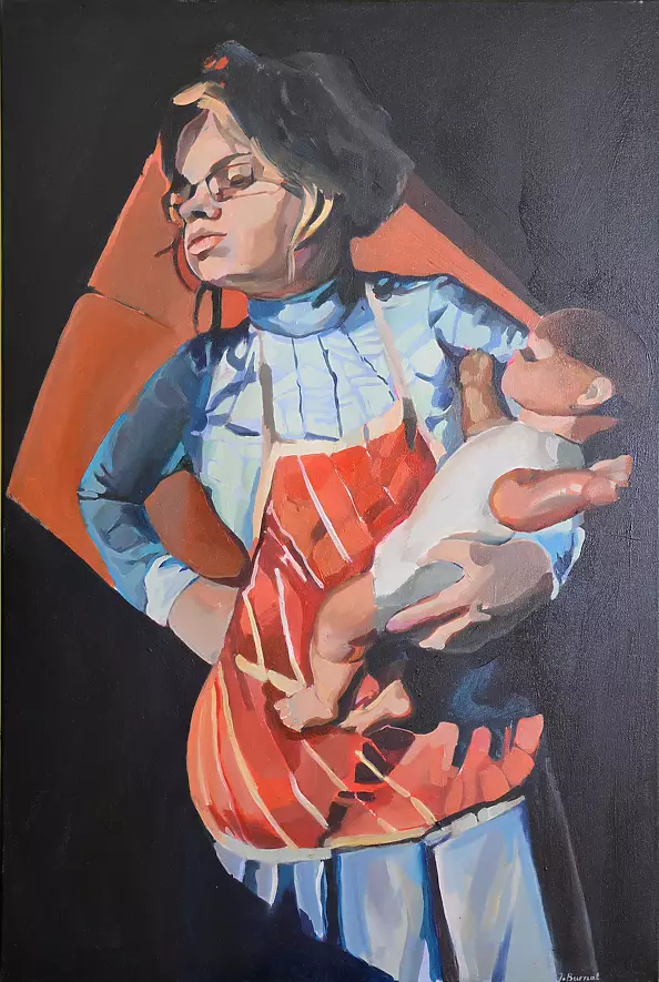 Joanna Burnat-Madejczyk - PILLARS OF EVERYDAY LIFE CYCLE - A woman start