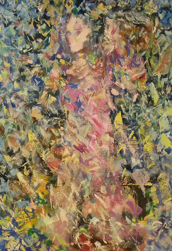 Eryk Maler - Tancerka wśród kwiatów