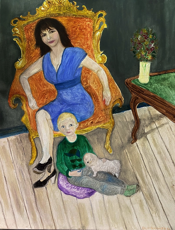 Beata Ulikowska - Woman and Child