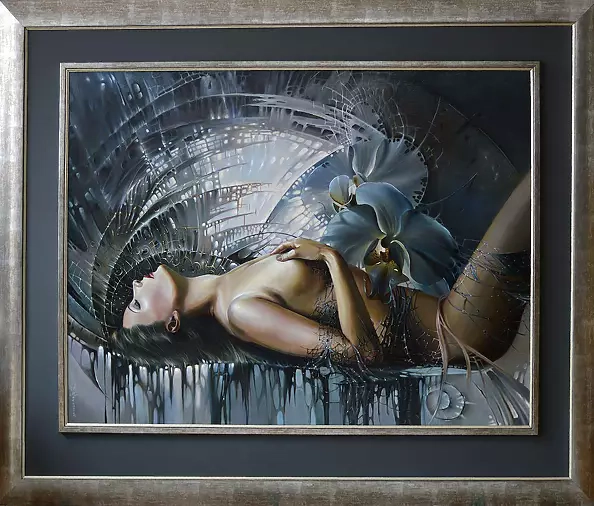 Anastazja Markowicz - The woman and the orchid