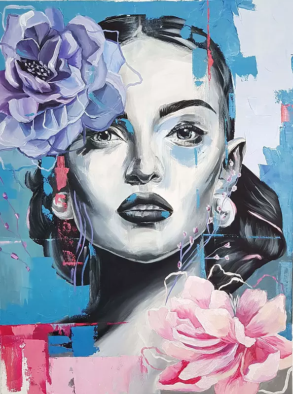 Zofia Wawrzynowicz - Woman of flowers