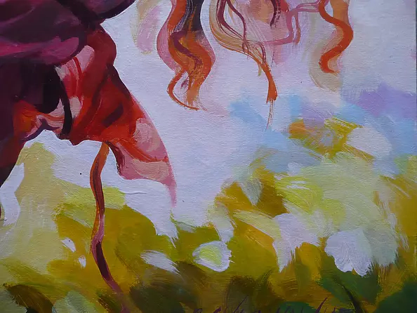 Barbara Gulbinowicz - Woman on a swing (Looks 9).