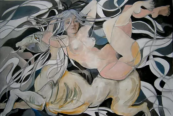 Igor Janczuk - Woman on horseback