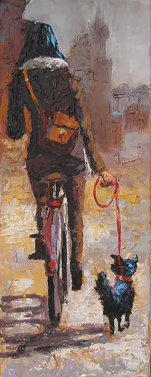 Marlena Łozińska - Kobieta na rowerze