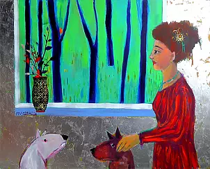   - The woman at the window