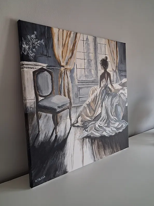 Monika Palichleb - Woman at the window