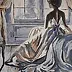 Monika Palichleb - Woman at the window