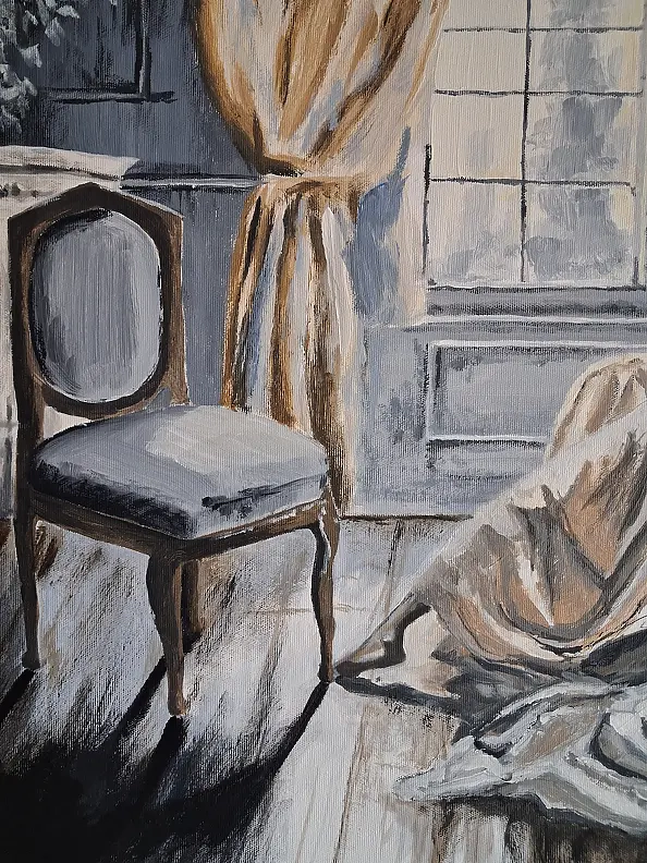 Monika Palichleb - Woman at the window