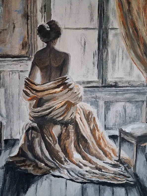 Monika Palichleb - Kobieta przy oknie, nr 2