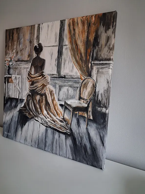 Monika Palichleb - Kobieta przy oknie, nr 2