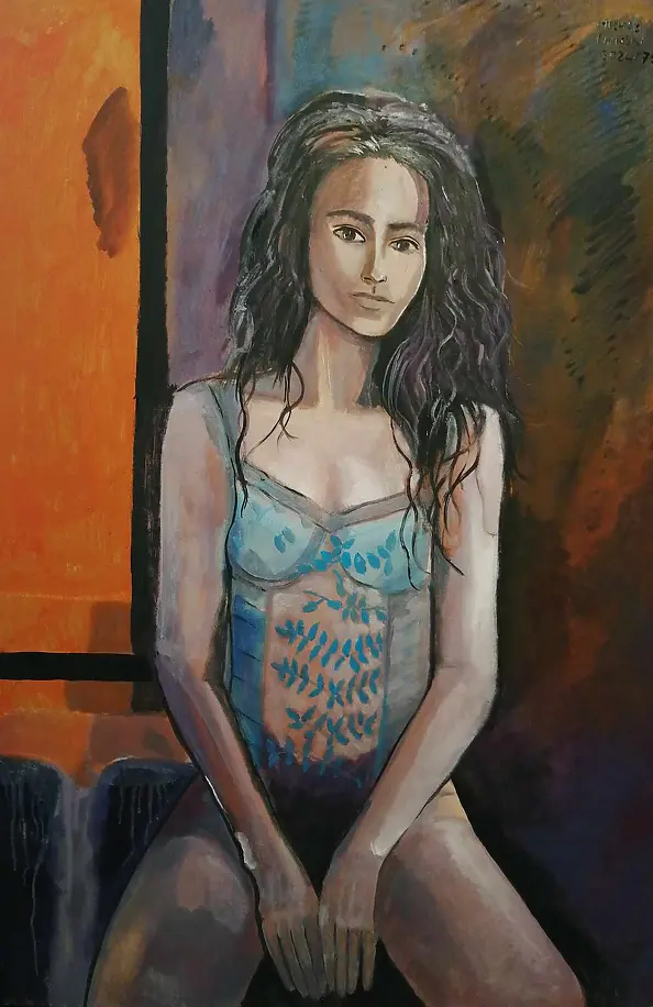 Michał Ogiński - Kobieta siedząca