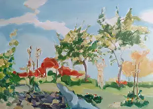   - Woman in the Garden