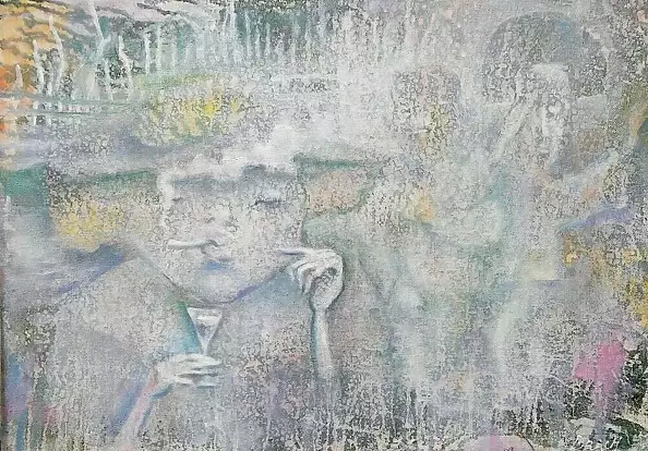 Włodzimierz Draczyński - Woman at the bar