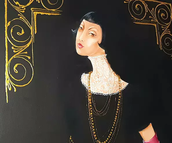 Iwona Wierkowska-Rogowska - Kobieta w czerni