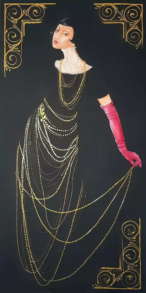 Iwona Wierkowska-Rogowska - Kobieta w czerni